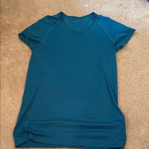 Green and Blue Relaxed Short Sleeve T-Shirt
